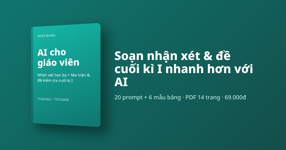 Bìa ebook AI cho giáo viên